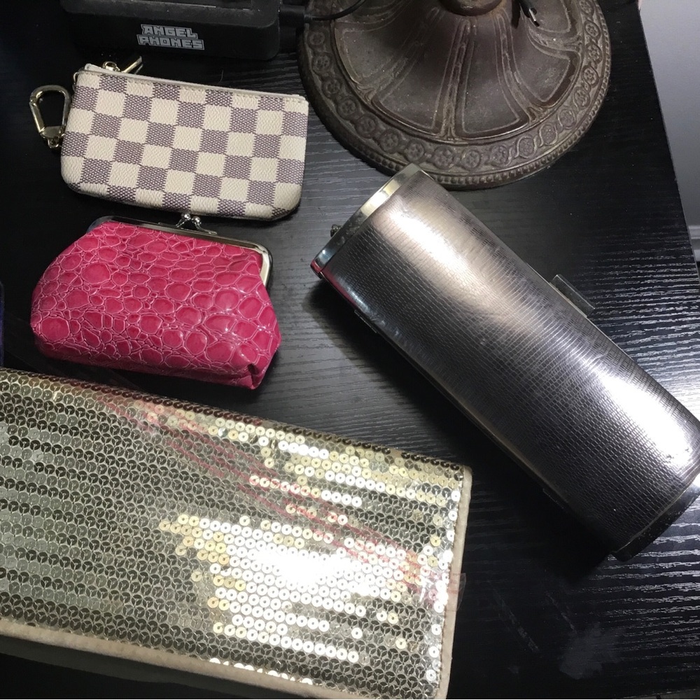 (128) Ladies Evening Bags, Card Wallet, and Coin Purse